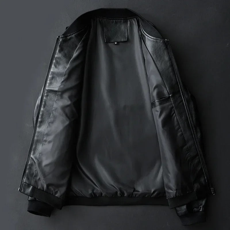 Giacca in Pelle da Biker