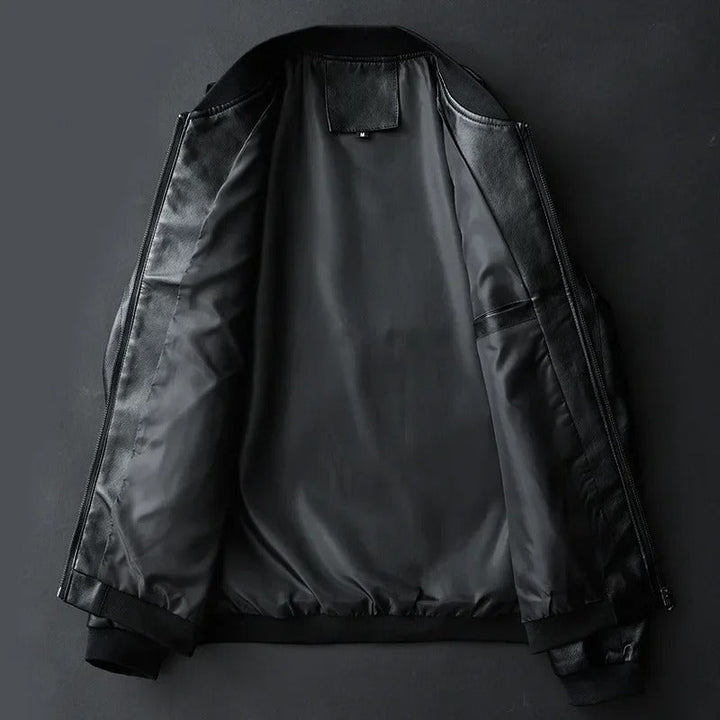 Giacca in Pelle da Biker