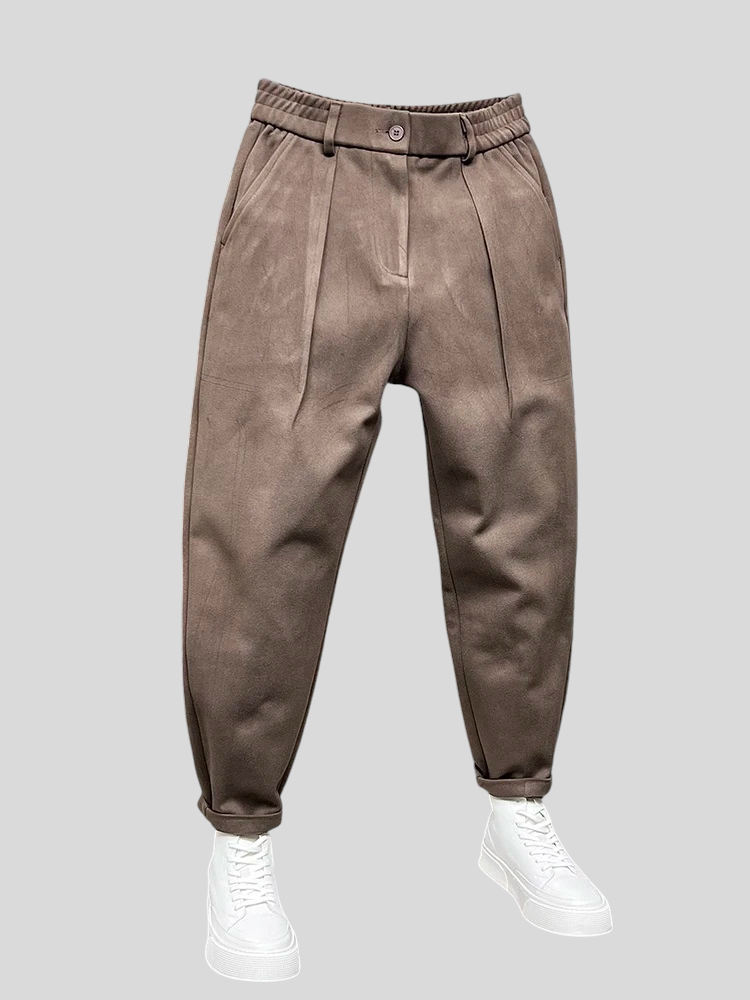 Riley Smart Mélange Trousers