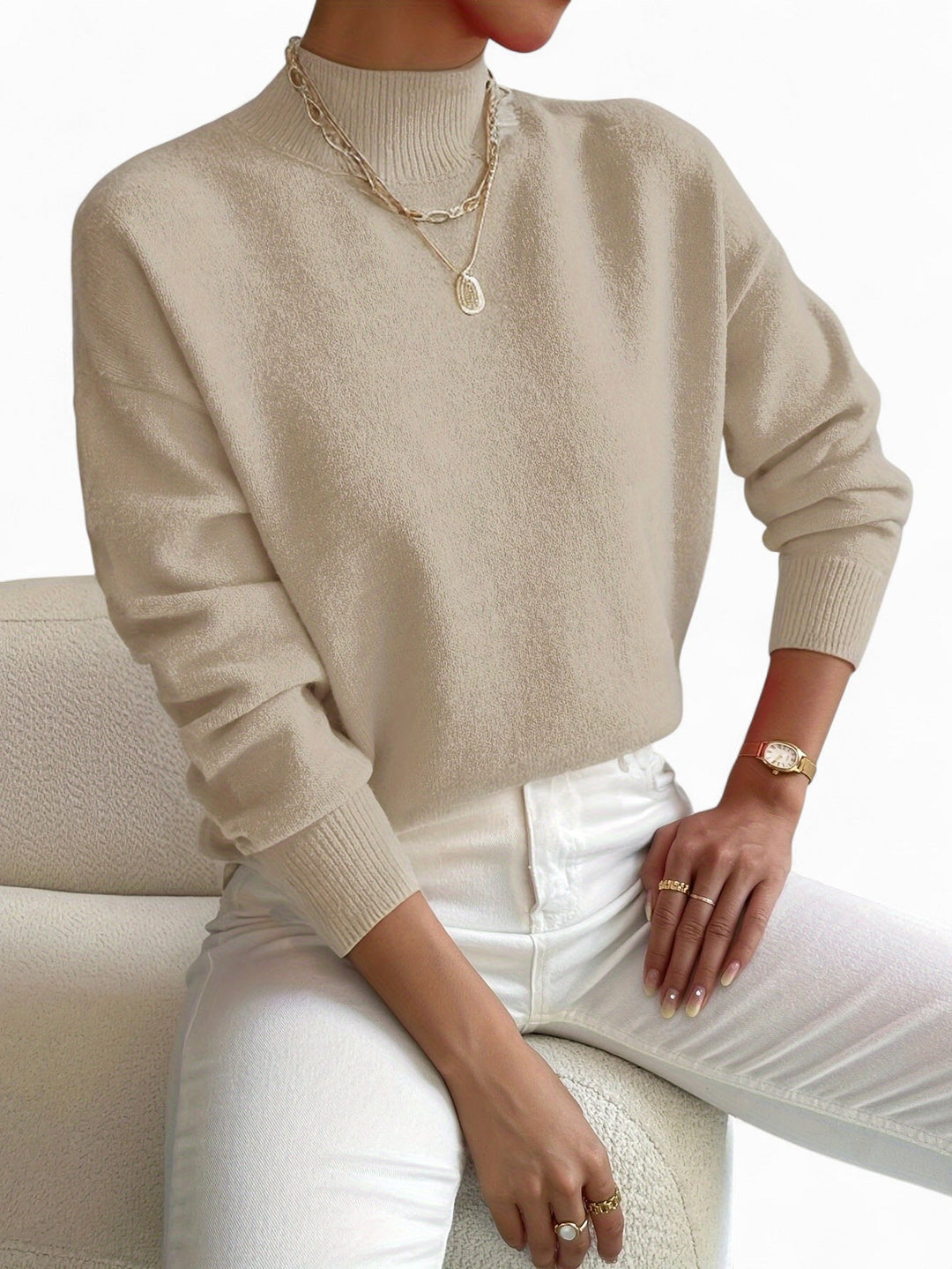 Ivone – Maglione lavorato a maglia accogliente