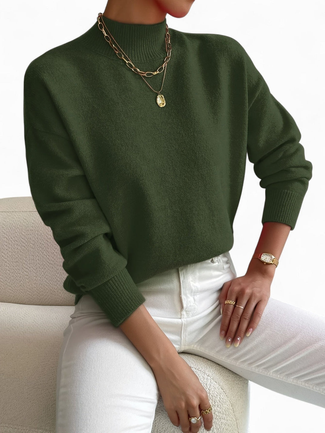 Ivone – Maglione lavorato a maglia accogliente