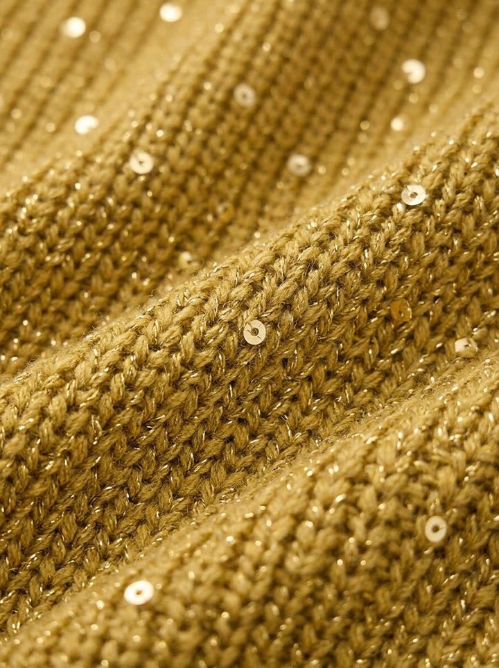 Elvinia™ | Cardigan oversize con colletto e grandi bottoni in metallo