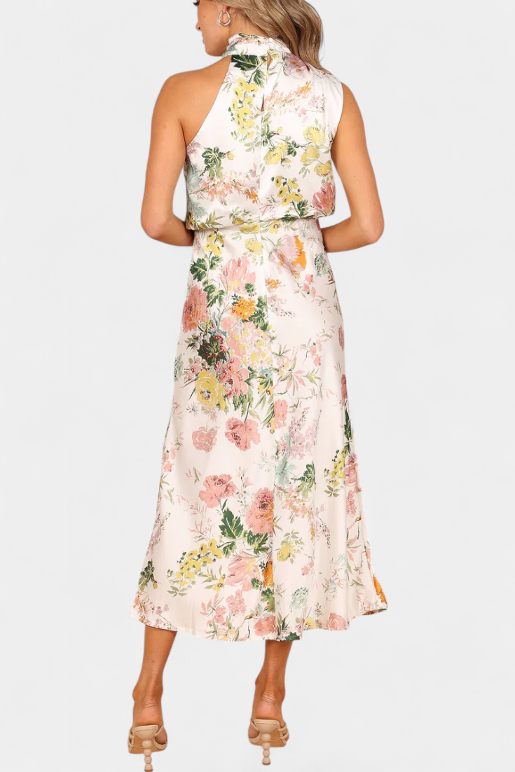 Lisa | Maxi Floral Halter