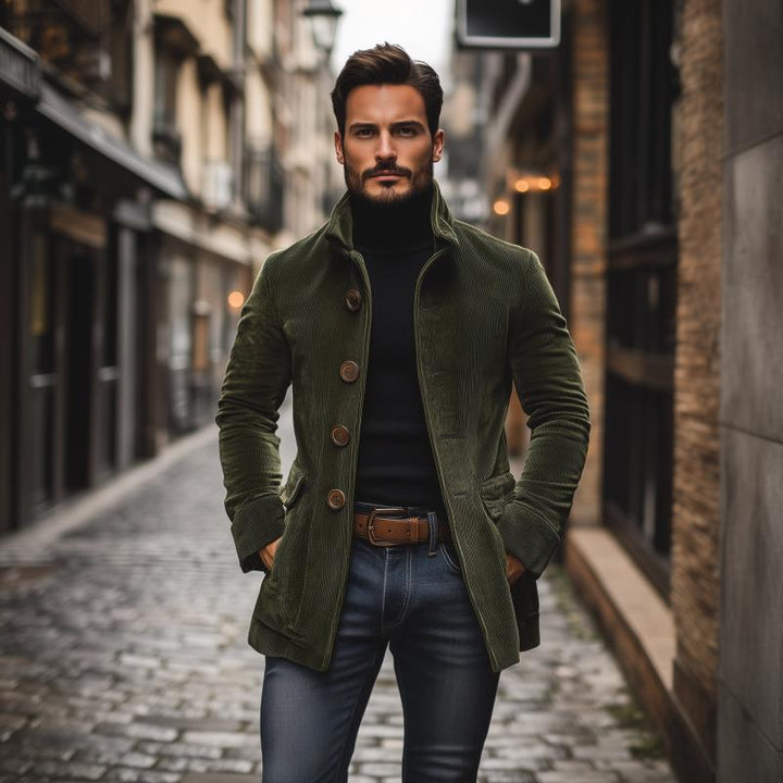 Cappotto in Velluto Vintage
