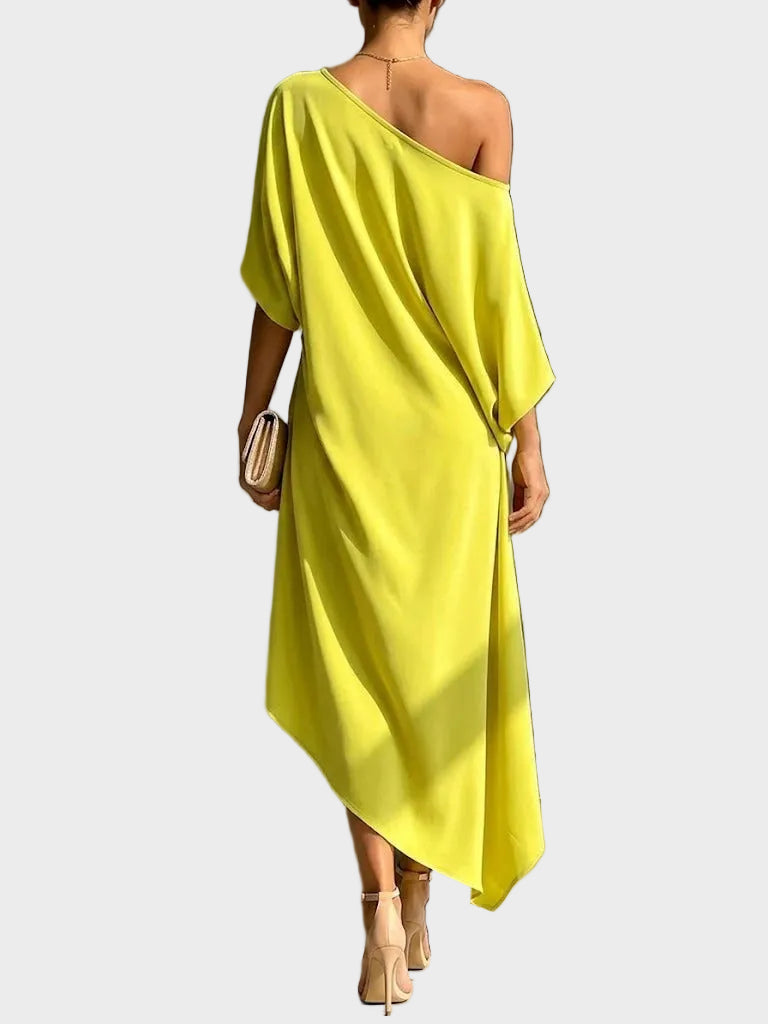 Camila - Elegante abito asimmetrico