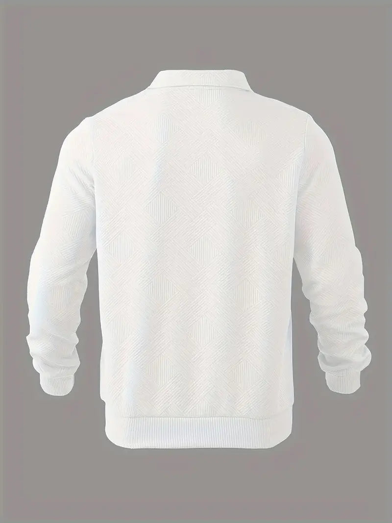 Maglione con motivo a cerniera